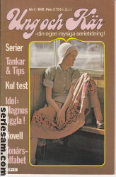 Ung och kär 1978 nr 5 omslag serier