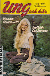 Ung och kär 1980 nr 5 omslag serier