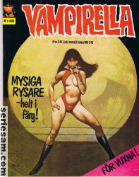Vampirella 1975 nr 1 omslag serier Vampirella 1975 nr 1 omslag serier