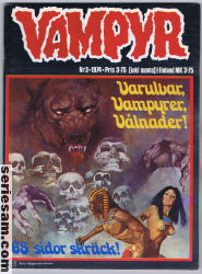 Vampyr 1974 nr 3 omslag serier