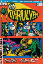 Varulven 1972 nr 1 omslag serier Varulven 1972 nr 1 omslag serier