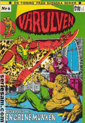 Varulven 1973 nr 6 omslag serier Varulven 1973 nr 6 omslag serier