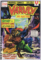Varulv på natten 1975 nr 1 omslag serier Varulv på natten 1975 nr 1 omslag serier