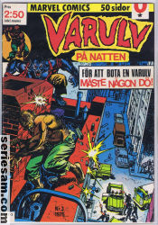 Varulv på natten 1975 nr 3 omslag serier Varulv på natten 1975 nr 3 omslag serier