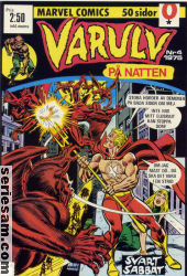 Varulv på natten 1975 nr 4 omslag serier Varulv på natten 1975 nr 4 omslag serier