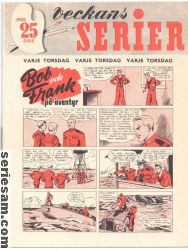 Veckans serier (reklamtidning) 1942 omslag serier