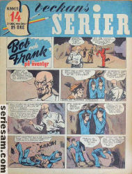Veckans serier 1942 nr 14 omslag serier Veckans serier 1942 nr 14 omslag serier