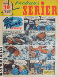 Veckans serier 1943 nr 10 omslag serier Veckans serier 1943 nr 10 omslag serier