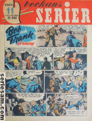 Veckans serier 1943 nr 11 omslag serier Veckans serier 1943 nr 11 omslag serier