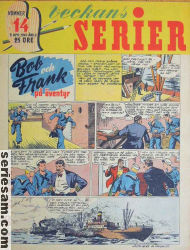 Veckans serier 1943 nr 14 omslag serier Veckans serier 1943 nr 14 omslag serier