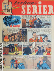 Veckans serier 1943 nr 15 omslag serier Veckans serier 1943 nr 15 omslag serier