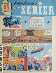 Veckans serier 1943 nr 23 omslag serier Veckans serier 1943 nr 23 omslag serier
