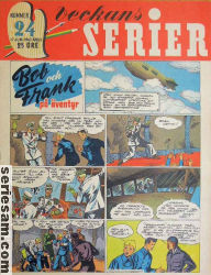 Veckans serier 1943 nr 24 omslag serier Veckans serier 1943 nr 24 omslag serier