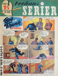 Veckans serier 1943 nr 25 omslag serier Veckans serier 1943 nr 25 omslag serier