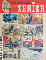 Veckans serier 1943 nr 27 omslag serier Veckans serier 1943 nr 27 omslag serier