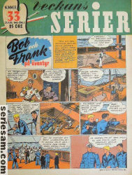 Veckans serier 1943 nr 33 omslag serier Veckans serier 1943 nr 33 omslag serier