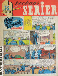 Veckans serier 1943 nr 35 omslag serier Veckans serier 1943 nr 35 omslag serier