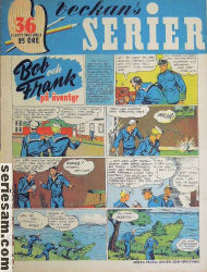 Veckans serier 1943 nr 36 omslag serier Veckans serier 1943 nr 36 omslag serier