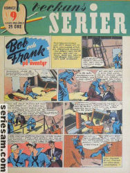 Veckans serier 1943 nr 9 omslag serier Veckans serier 1943 nr 9 omslag serier