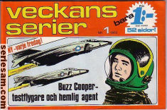 Veckans serier 1972 nr 1 omslag serier Veckans serier 1972 nr 1 omslag serier