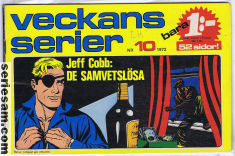 Veckans serier 1972 nr 10 omslag serier Veckans serier 1972 nr 10 omslag serier