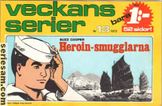 Veckans serier 1972 nr 13 omslag serier