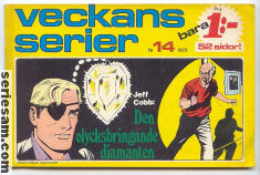 Veckans serier 1972 nr 14 omslag serier Veckans serier 1972 nr 14 omslag serier