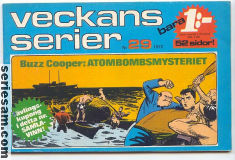 Veckans serier 1972 nr 29 omslag serier