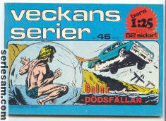 Veckans serier 1972 nr 46 omslag serier