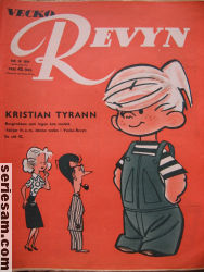 Veckorevyn 1954 nr 38 omslag serier Veckorevyn 1954 nr 38 omslag serier