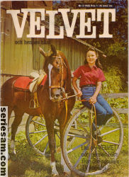 Velvet och hennes häst 1965 nr 2 omslag serier Velvet och hennes häst 1965 nr 2 omslag serier