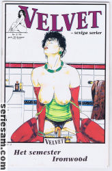 Velvet Sexiga serier 1991 nr 3 omslag serier