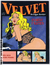Velvet Sexiga serier 1991 nr 6 omslag serier