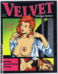Velvet Sexiga serier 1991 nr 7 omslag serier