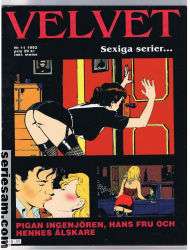 Velvet Sexiga serier 1992 nr 11 omslag serier