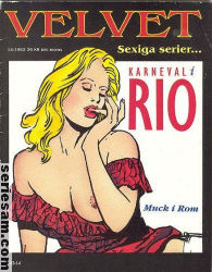 Velvet Sexiga serier 1992 nr 14 omslag serier