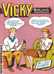 Vicky 1956 nr 2 omslag serier
