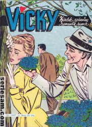 Vicky 1957 nr 13 omslag serier