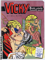 Vicky 1957 nr 4 omslag serier