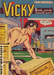Vicky 1958 nr 11 omslag serier