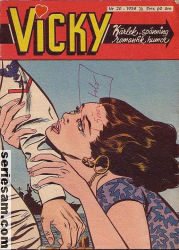 Vicky 1958 nr 20 omslag serier