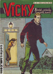 Vicky 1958 nr 21 omslag serier