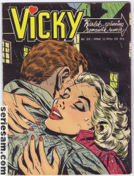 Vicky 1958 nr 23 omslag serier