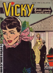 Vicky 1958 nr 26 omslag serier
