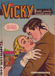 Vicky 1958 nr 3 omslag serier