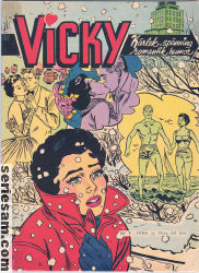 Vicky 1958 nr 5 omslag serier