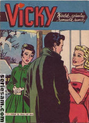 Vicky 1958 nr 7 omslag serier