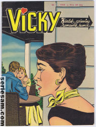 Vicky 1959 nr 1 omslag serier