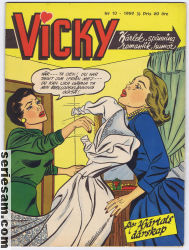 Vicky 1959 nr 10 omslag serier