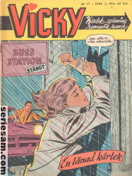 Vicky 1959 nr 17 omslag serier